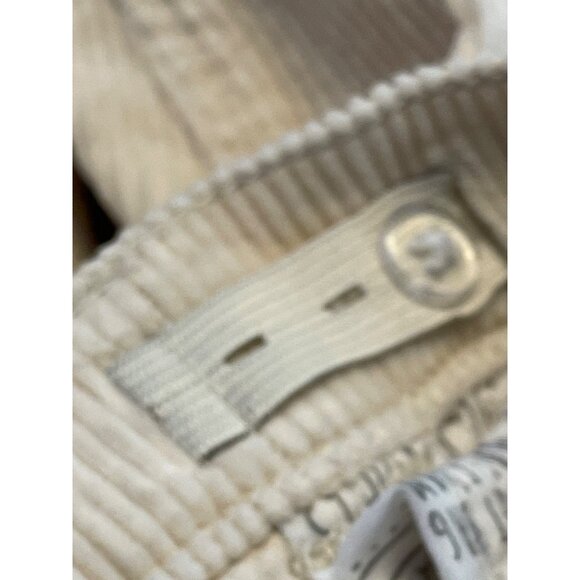 NWT Thereabouts Girls' Corduroy Bell Bottom Pants 4 Reg Ivory #R-5-115-10 - Picture 4 of 7